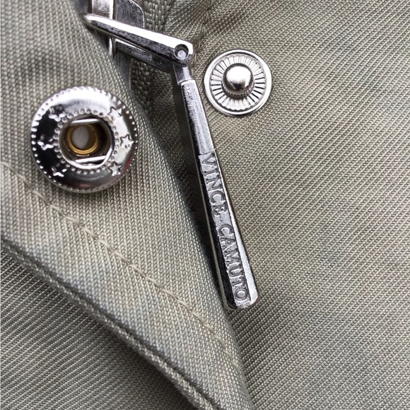 Vince Camuto Hooded Utility Anorak Jacket Drawstring at Waist and Bottom - Picture 7 of 12